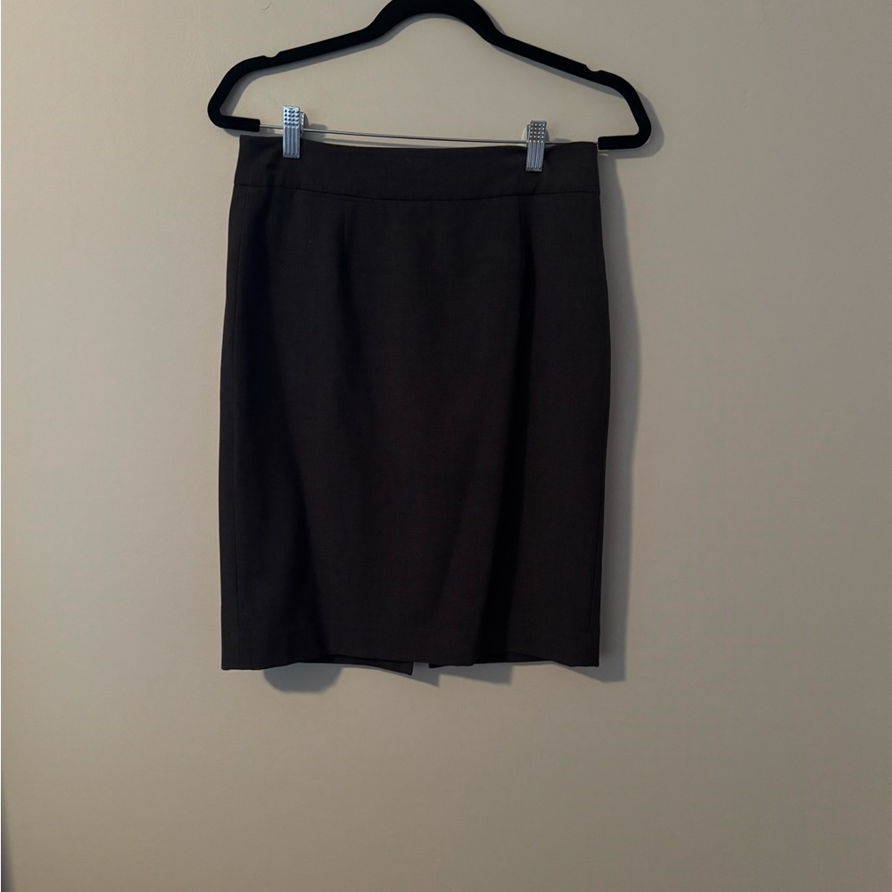 Calvin Klein Gray Pencil Skirt